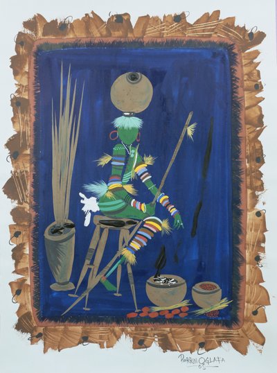 Attired Trader, 2008 by Oglafa Ebitari Perrin